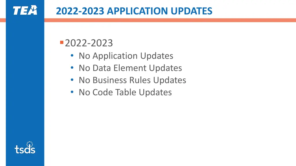 2022 2023 application updates