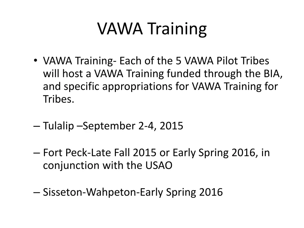 vawa training