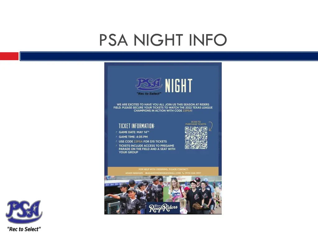 psa night info