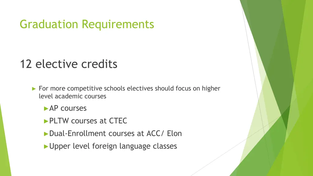 graduation requirements 3