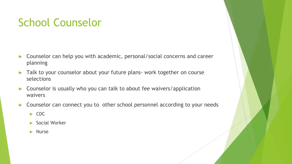 school counselor