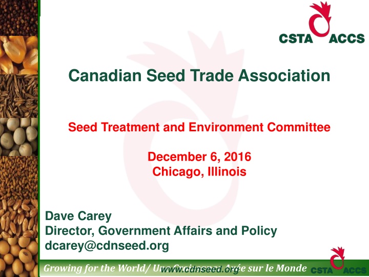 canadian seed trade association