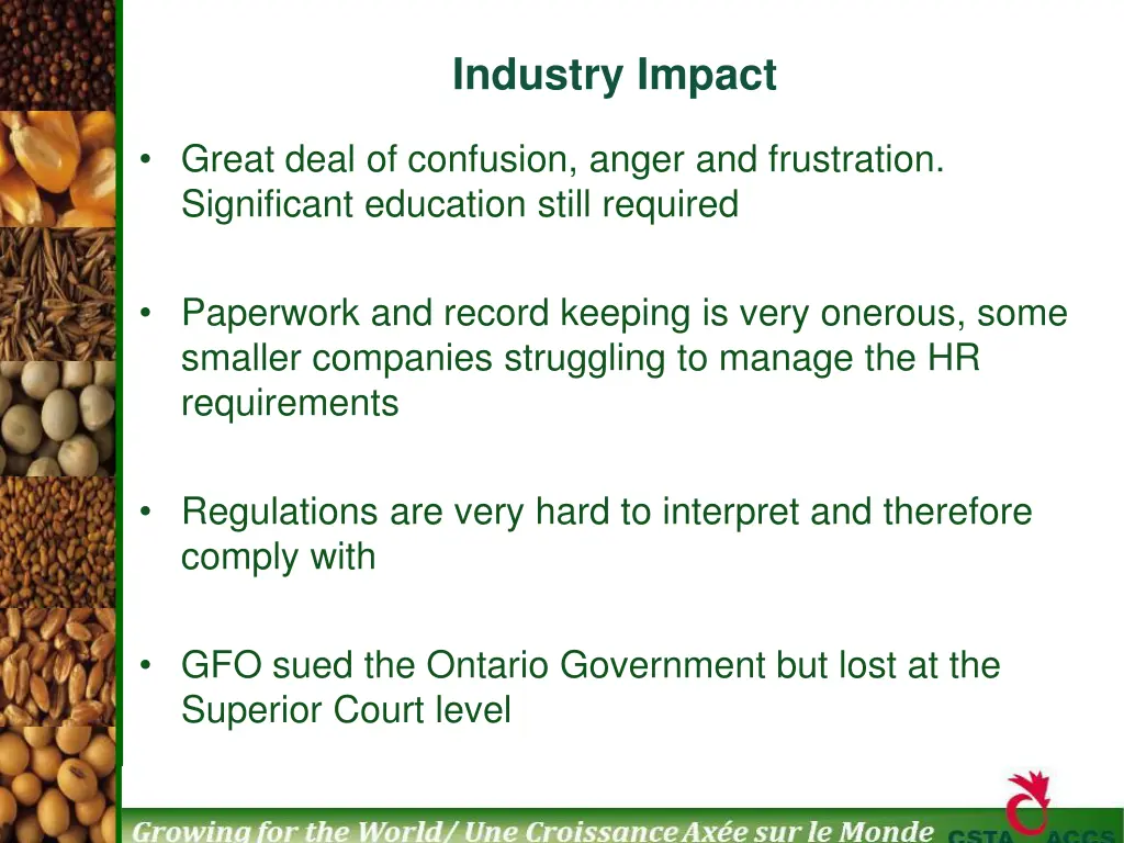 industry impact