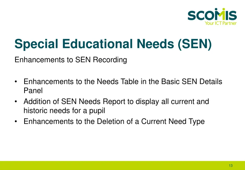 special educational needs sen