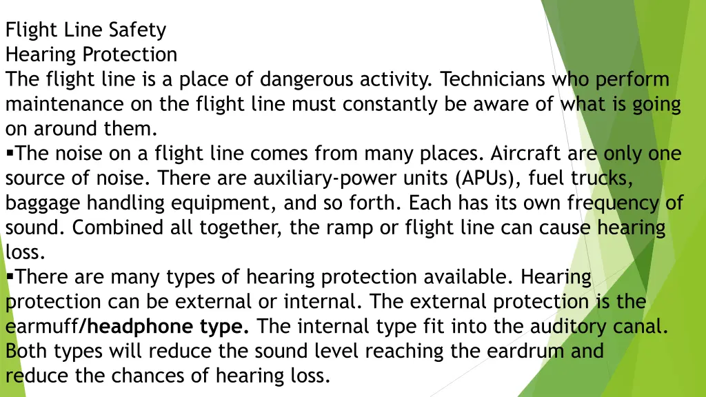 flight line safety hearing protection the flight