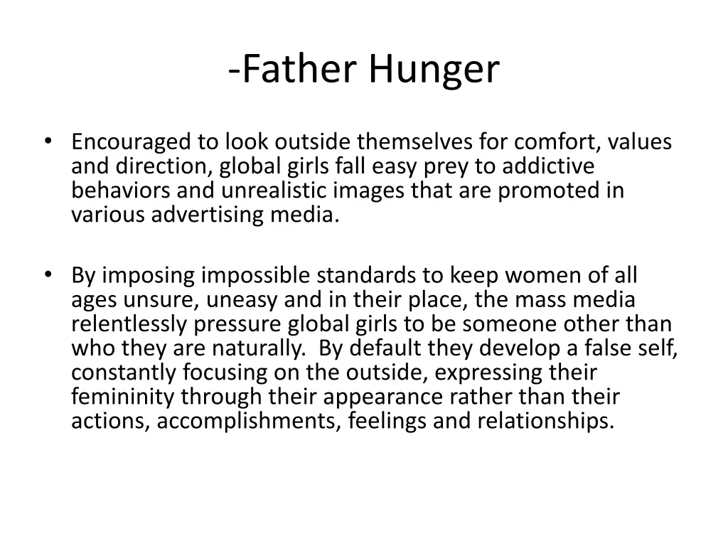 father hunger 3