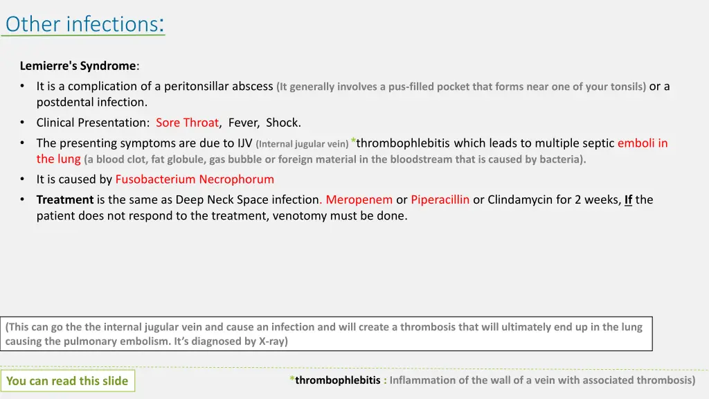 other infections