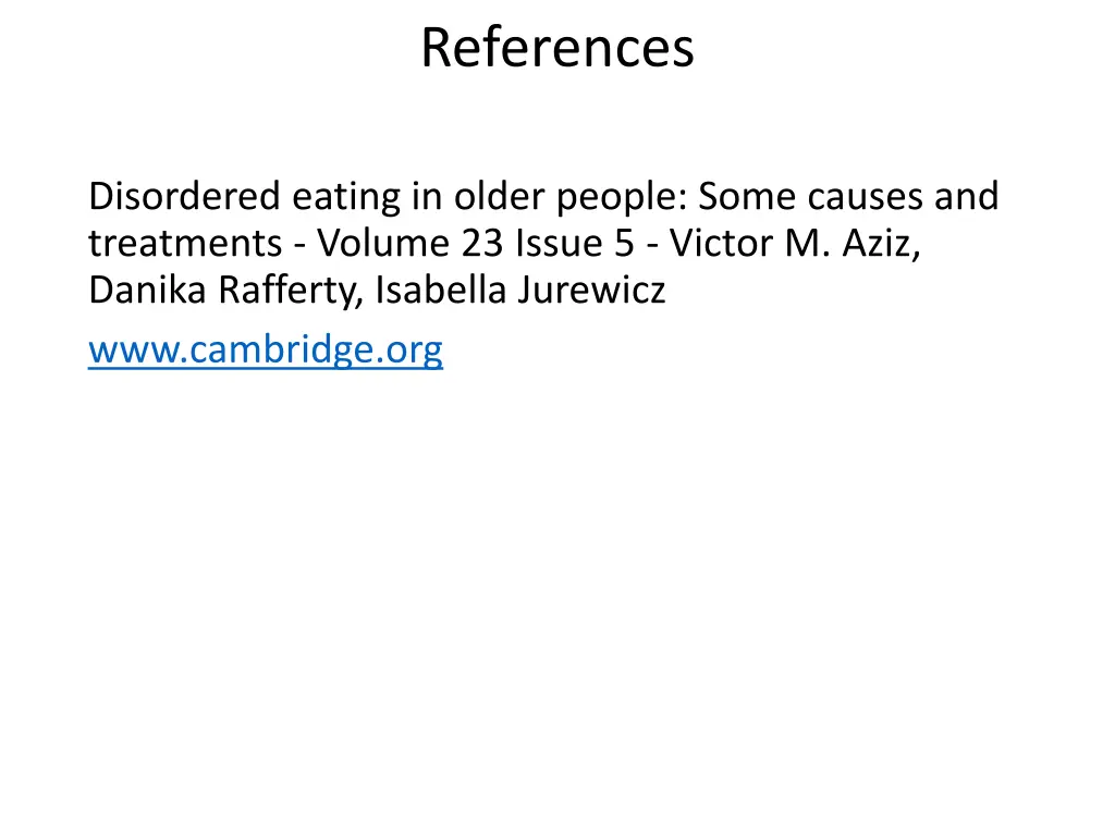 references