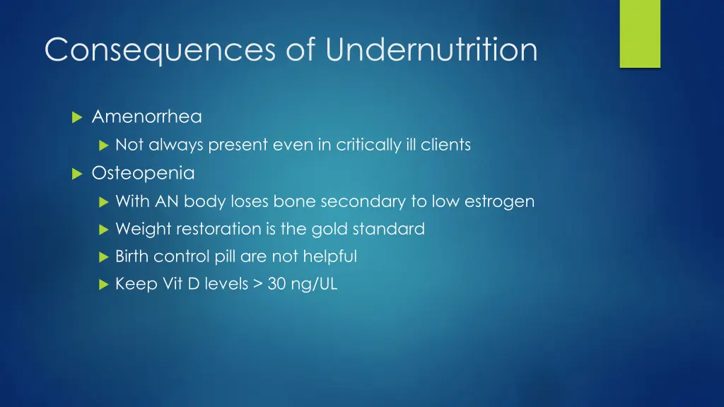 consequences of undernutrition 2