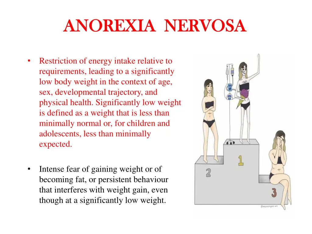 anorexia nervosa anorexia nervosa