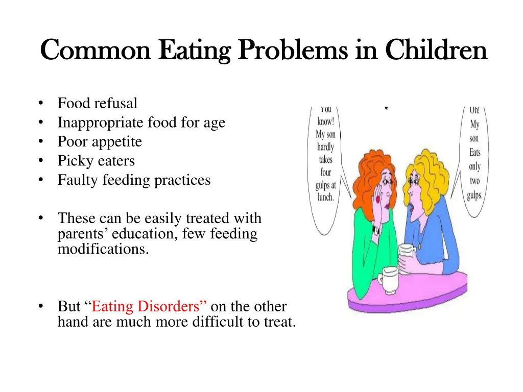 common eating problems in children common eating