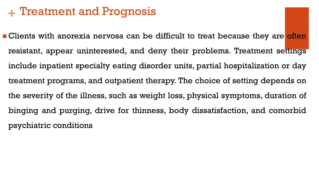 treatment and prognosis