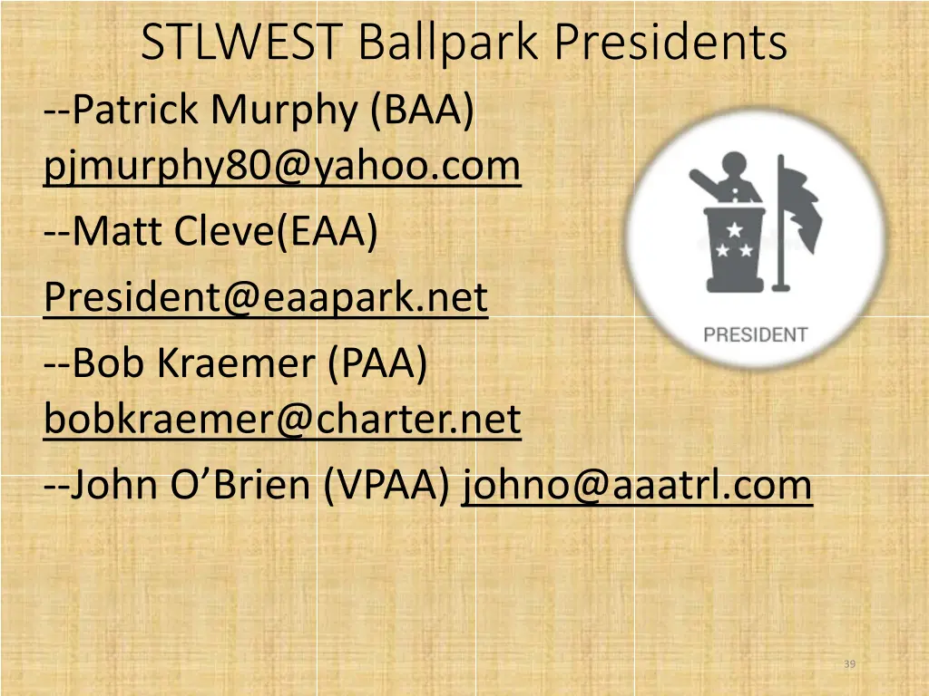 stlwest ballpark presidents patrick murphy