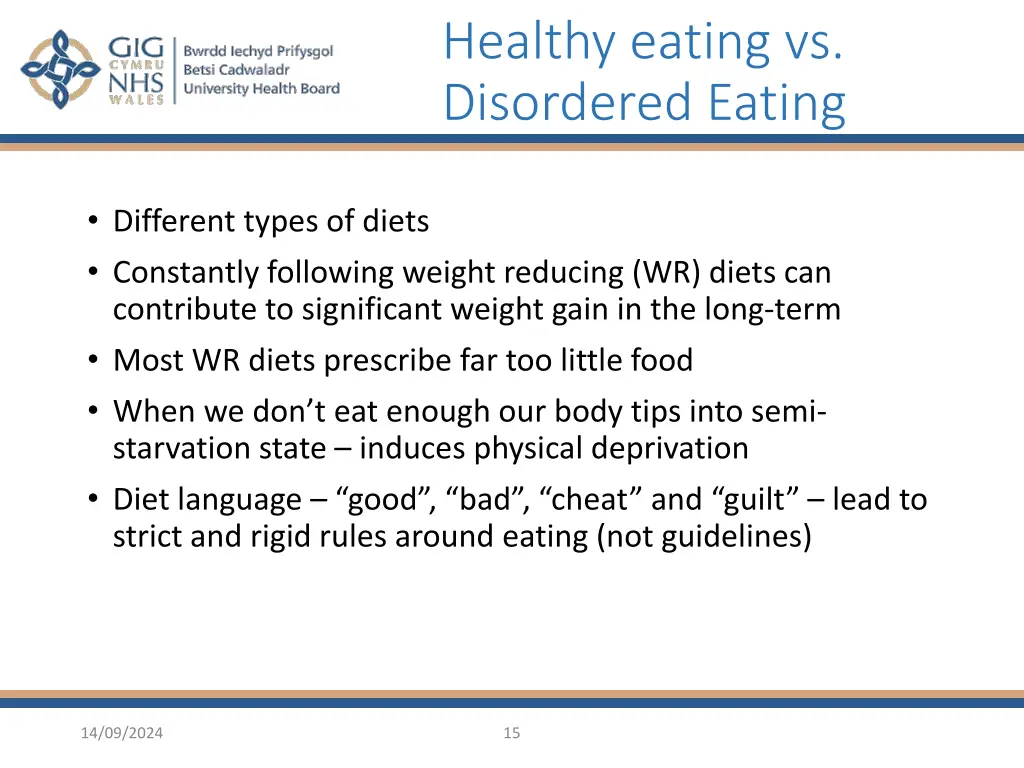 healthy eating vs disordered eating 1