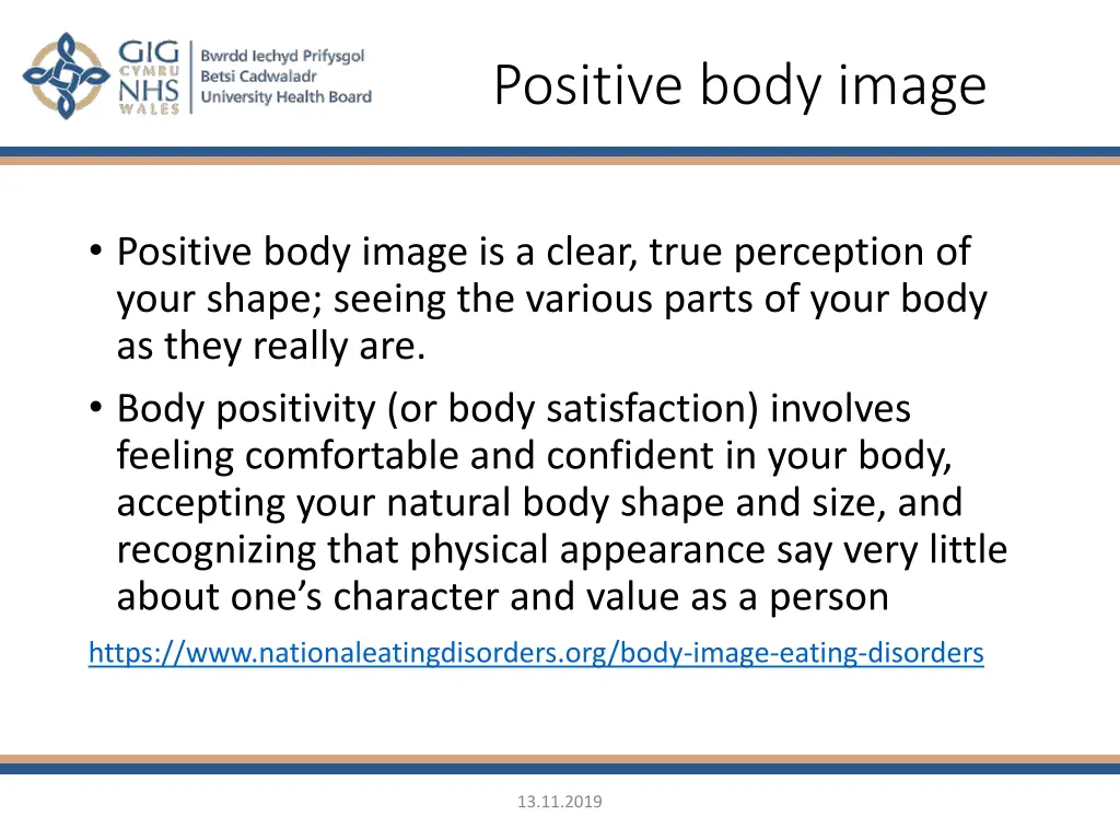 positive body image