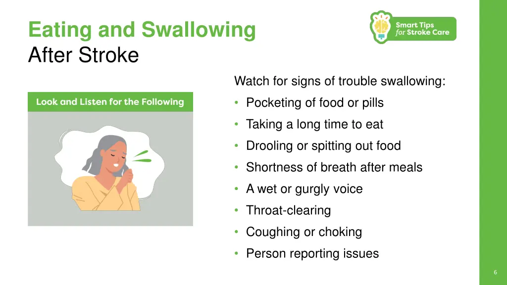 eating and swallowing after stroke 4