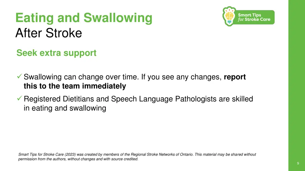 eating and swallowing after stroke 7