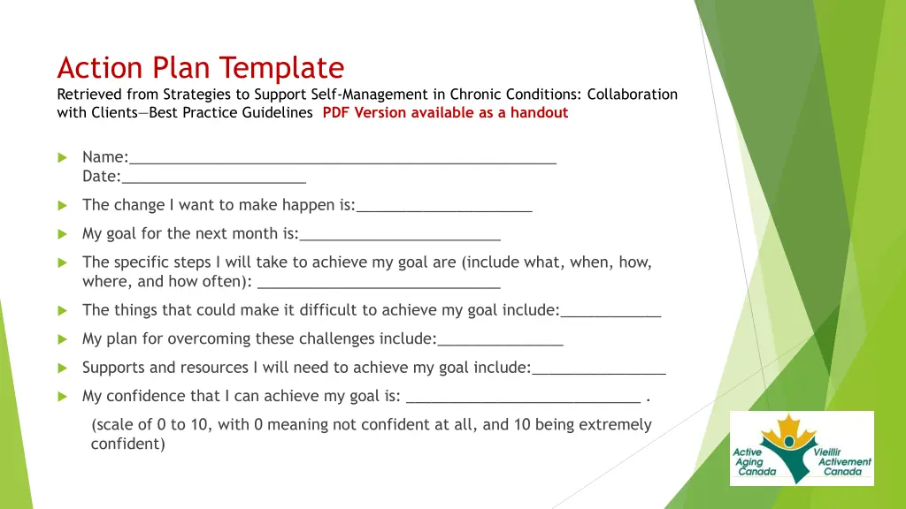 action plan template retrieved from strategies