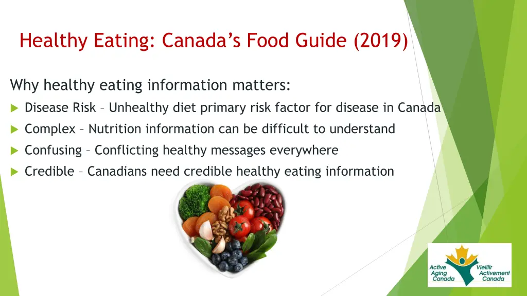 healthy eating canada s food guide 2019