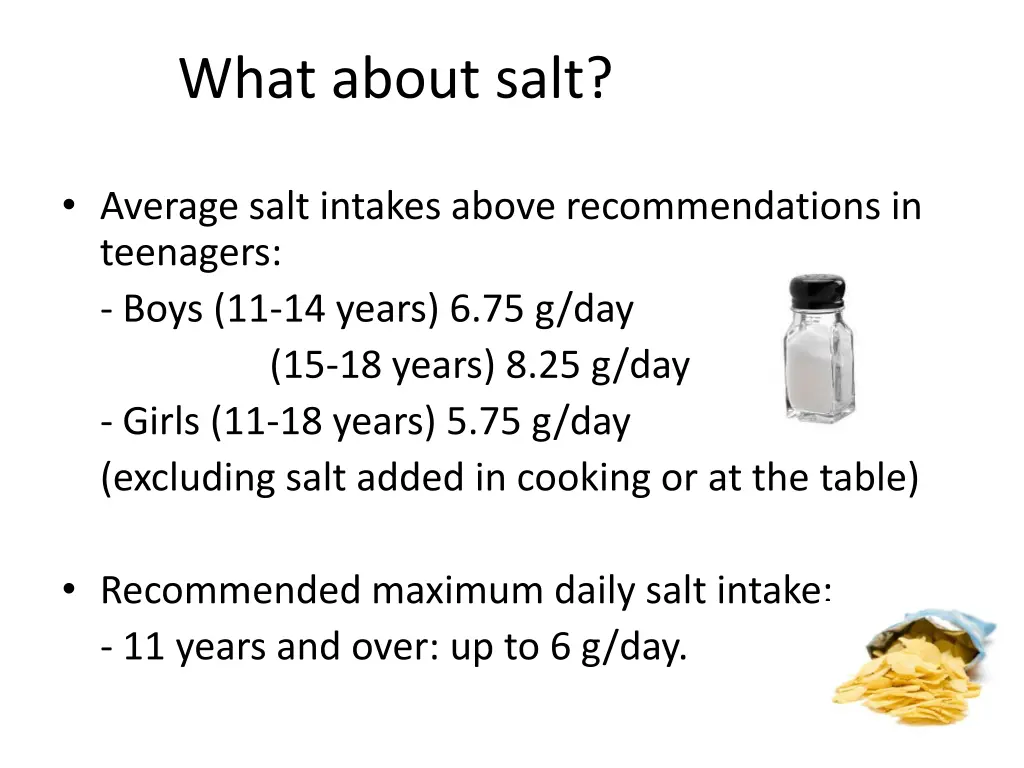 what about salt