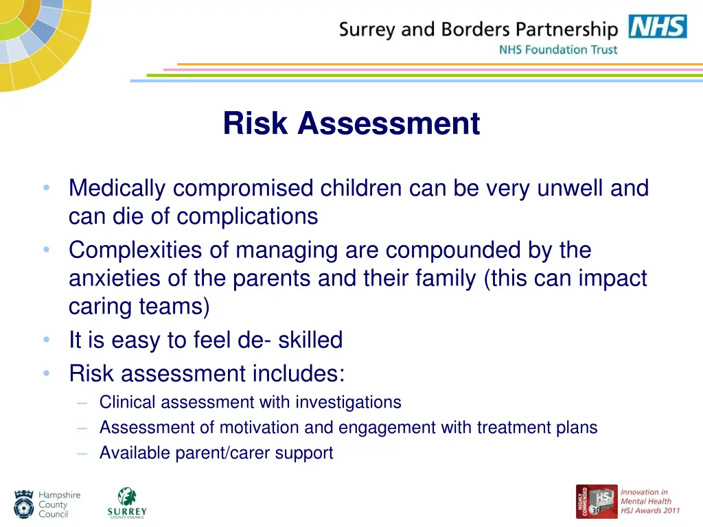 risk assessment