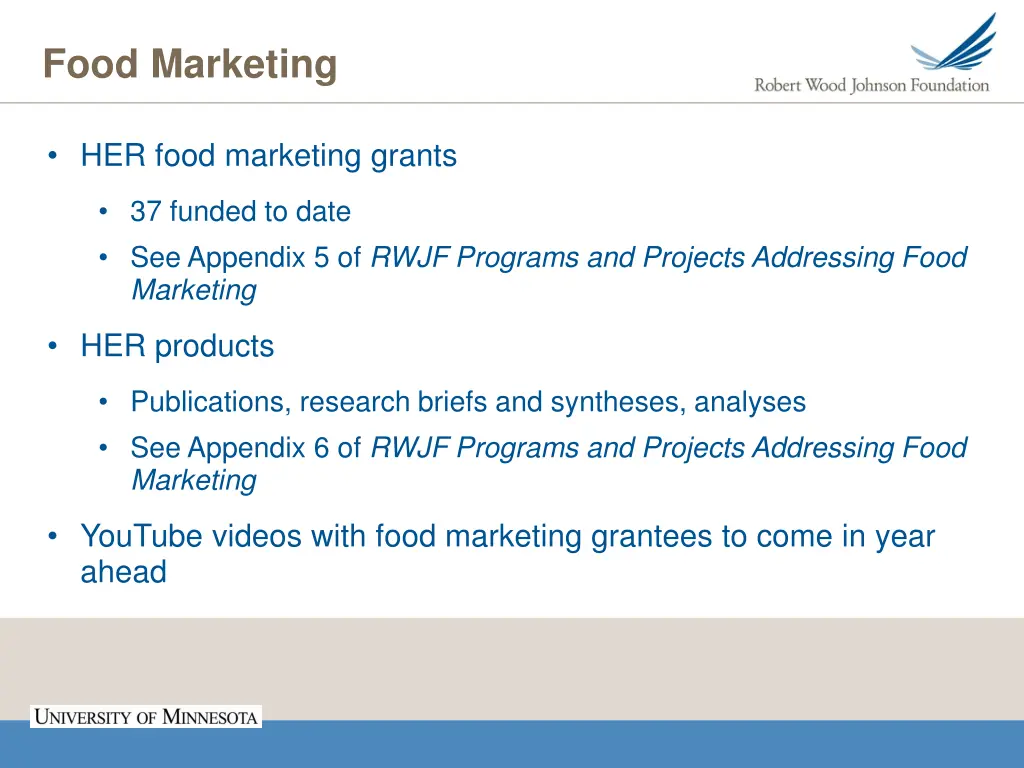 food marketing