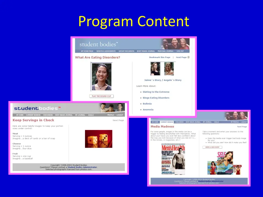 program content