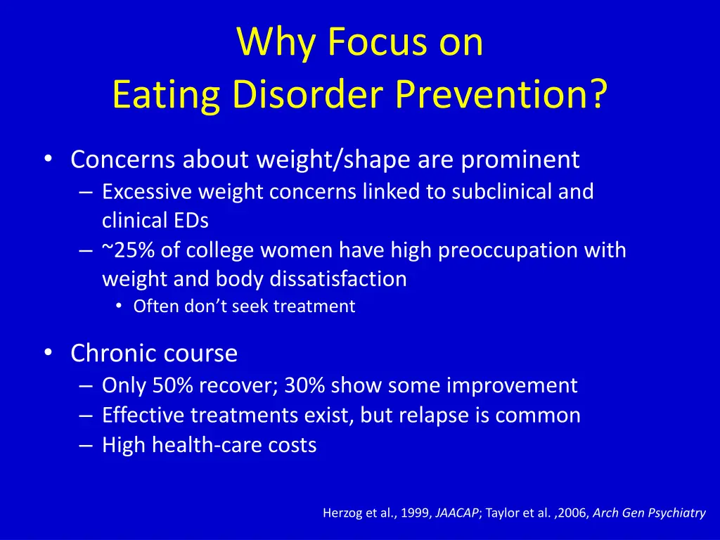 why focus on eating disorder prevention 1