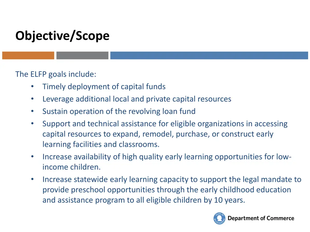 objective scope