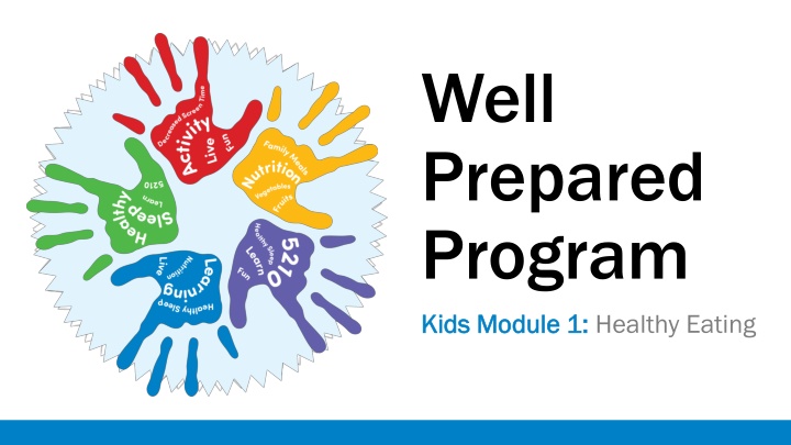 well prepared program