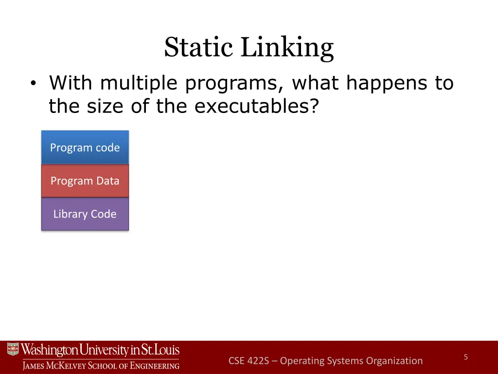 static linking