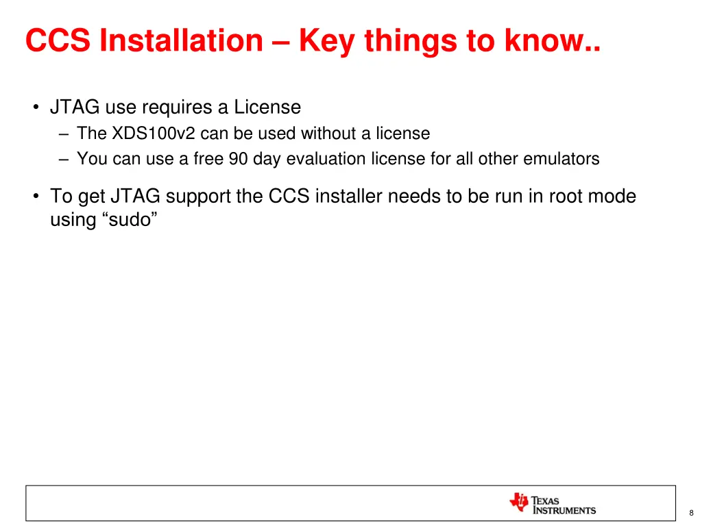 ccs installation key things to know