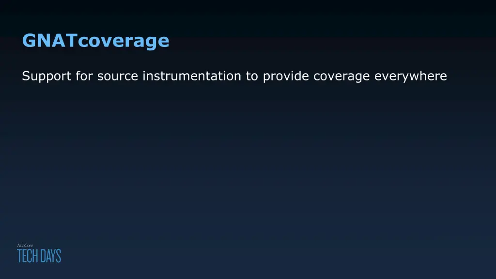 gnatcoverage 1