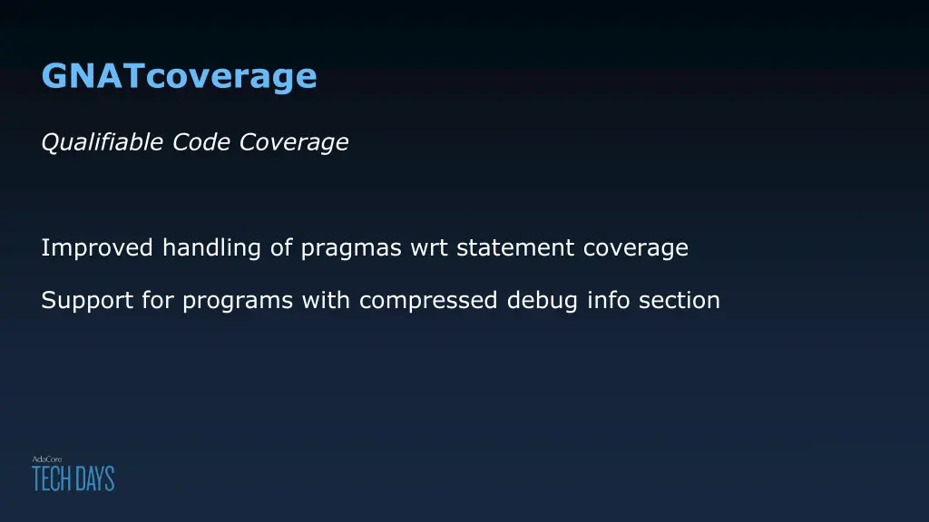 gnatcoverage