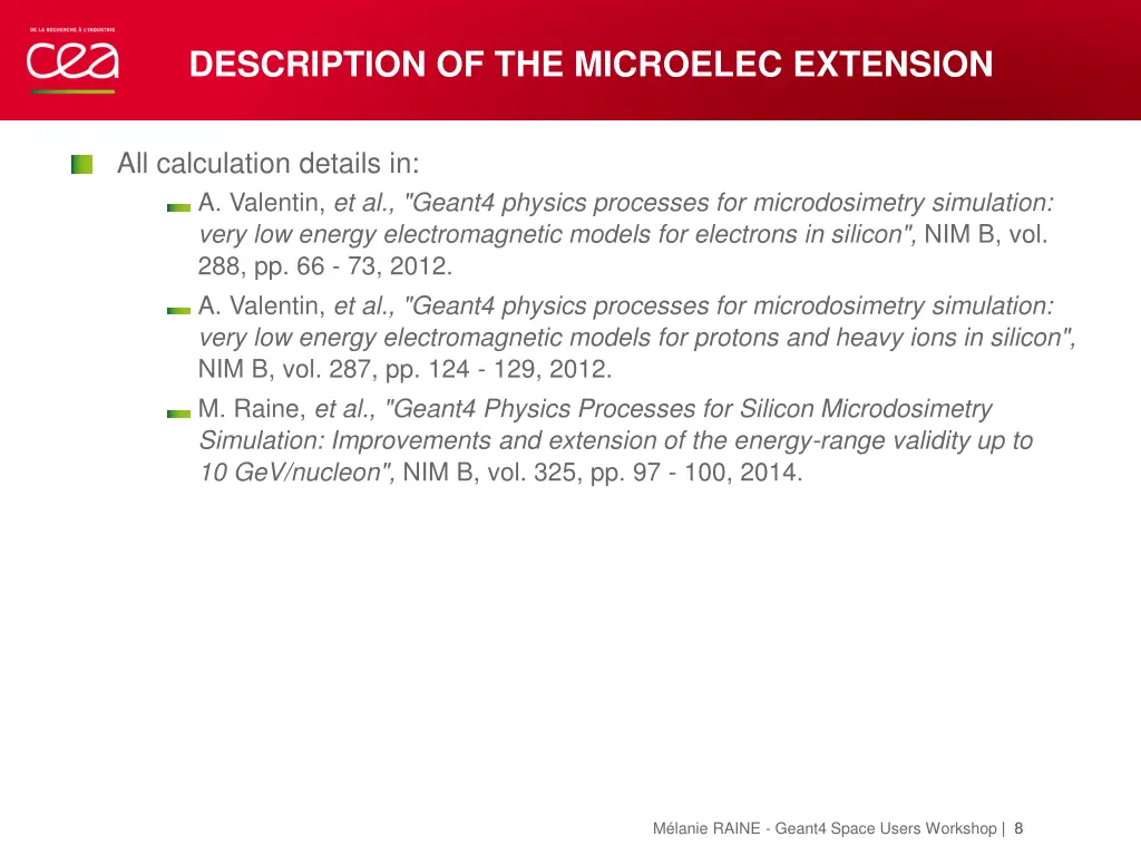 description of the microelec extension 2