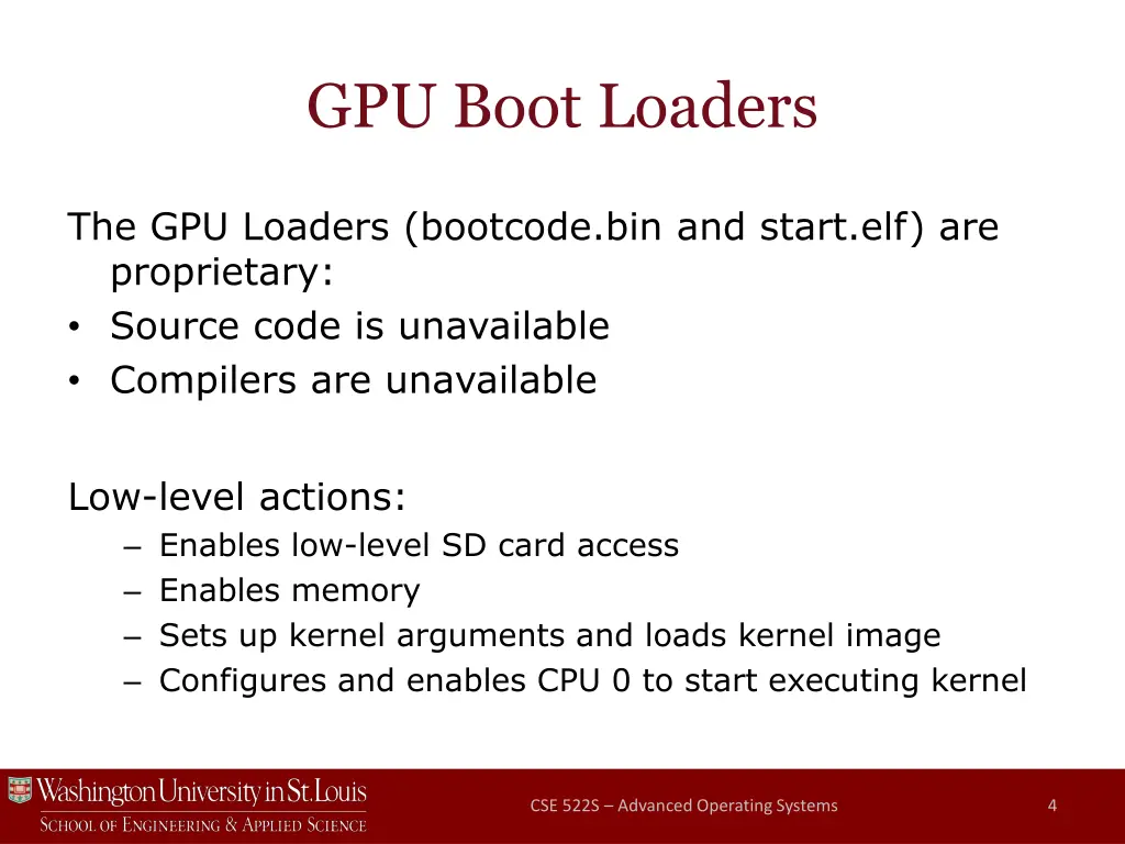 gpu boot loaders