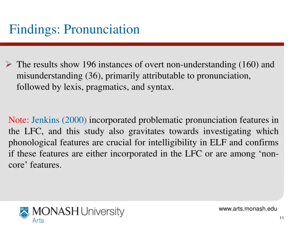 findings pronunciation