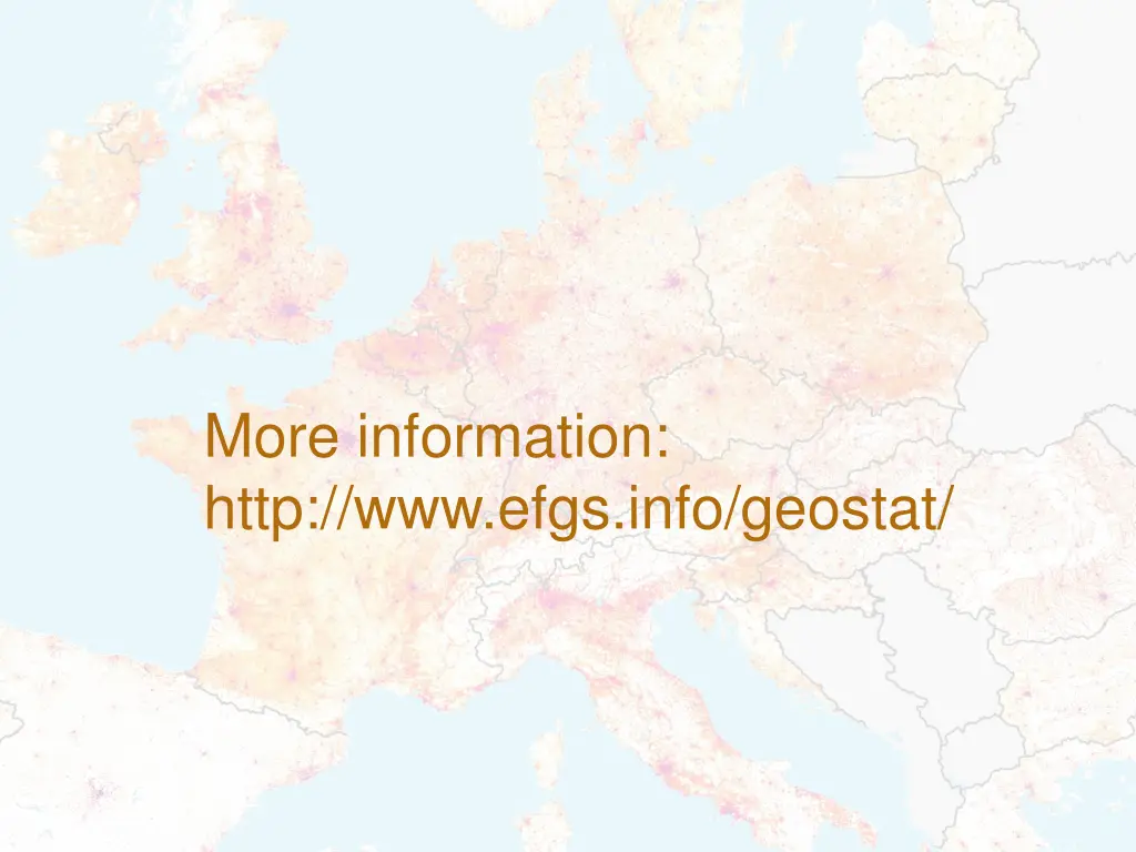 more information http www efgs info geostat