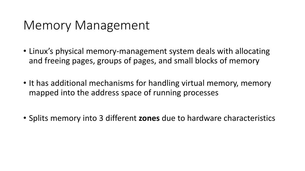 memory management 1