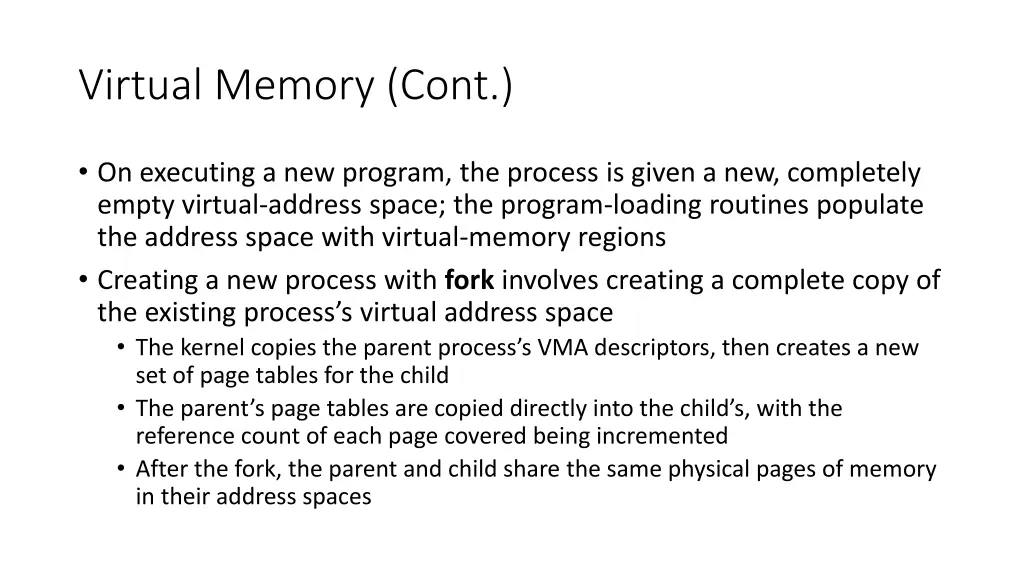 virtual memory cont 1