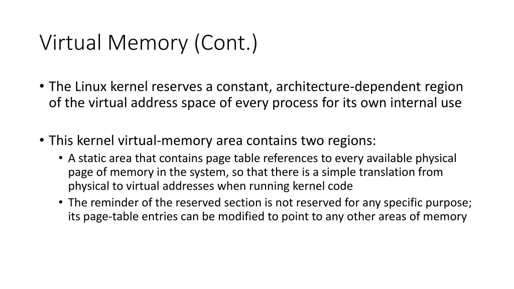 virtual memory cont 3