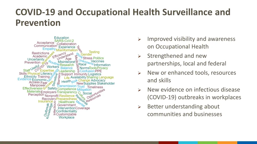 covid 19 and occupational health surveillance