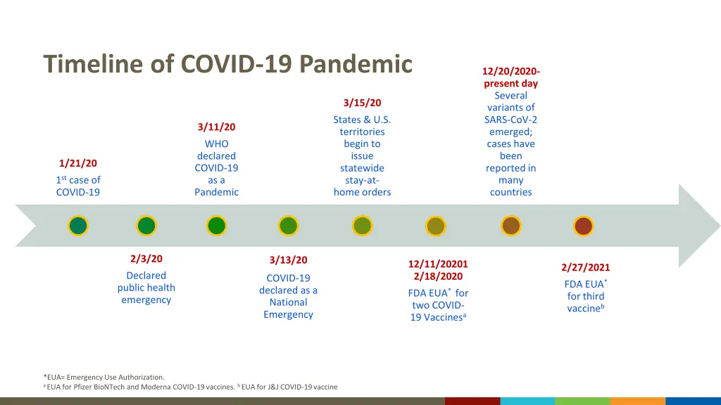 timeline of covid 19 pandemic