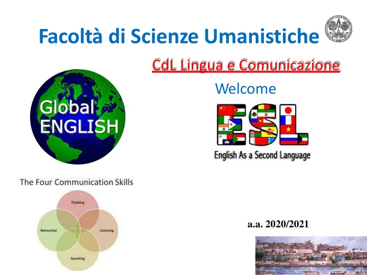 facolt di scienze umanistiche