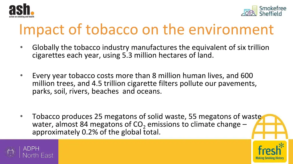 impact of tobacco on the environment