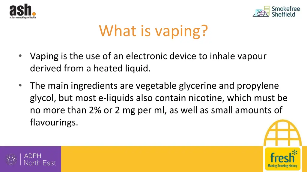 what is vaping