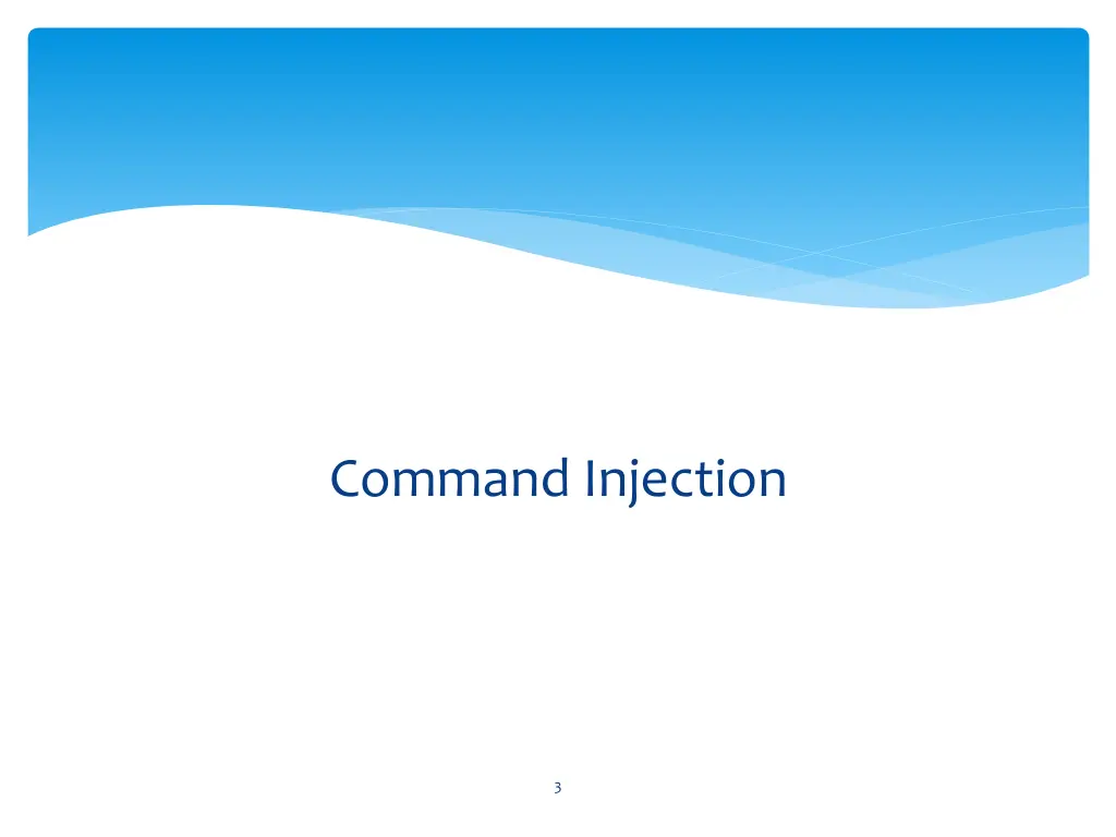 command injection