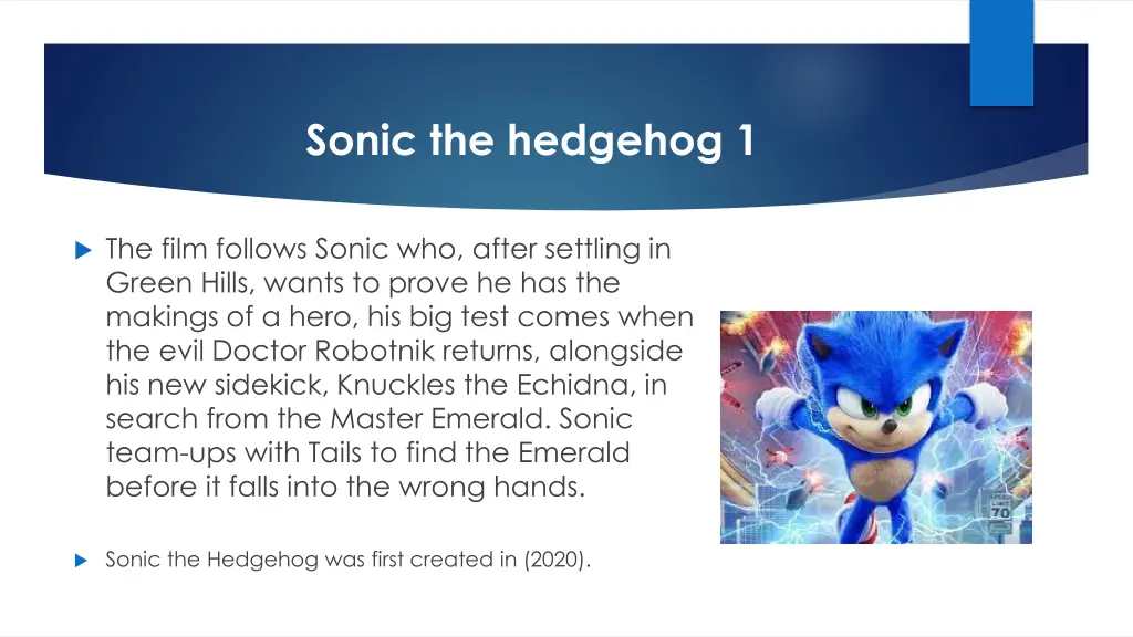 sonic the hedgehog 1 1