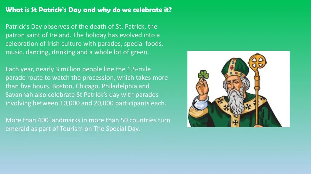 what is st patrick s day and why do we celebrate