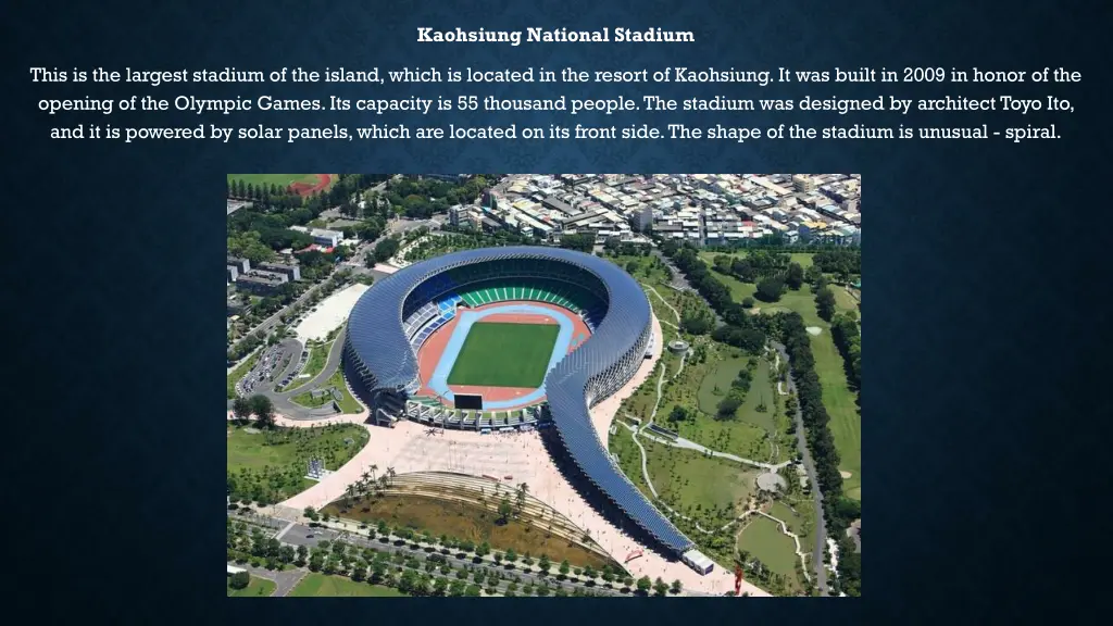 kaohsiung national stadium